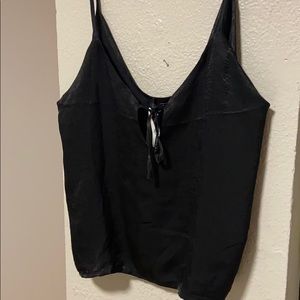 Brandy Melville Black Silky Tank